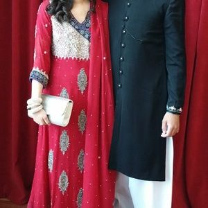 Stunning bridal Pakistani/Indian Shalwar Kameez